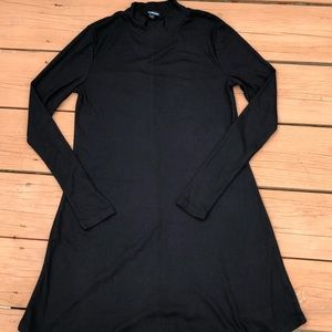 Ambiance mock turtle neck long sleeve dress size S